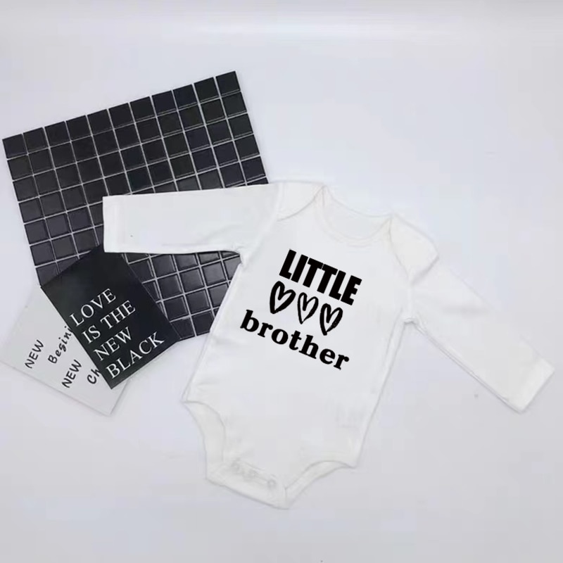 Baby Boy Bodysuit   Little Brother Outfits ..